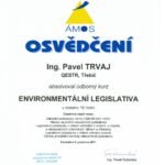 Vlastní cesta - Pavel Trvaj - osvědčení - environmentální legislativa