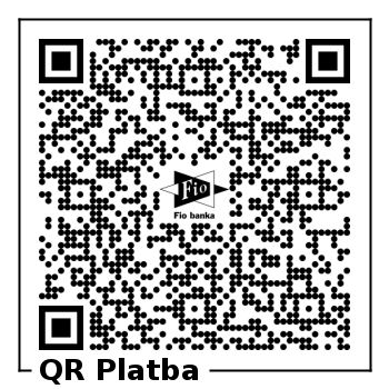QR kód pro dobrovolný příspěvek ke konferenci dobrých skutků v managementu