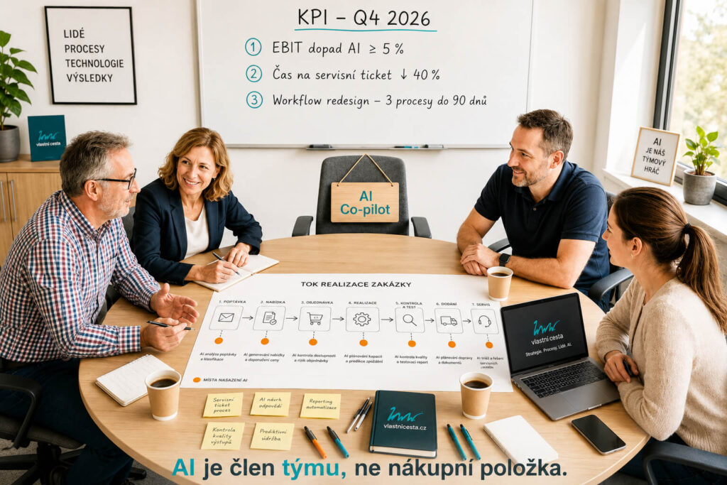 AI jako šestý člen týmu, ne jako externí nástroj