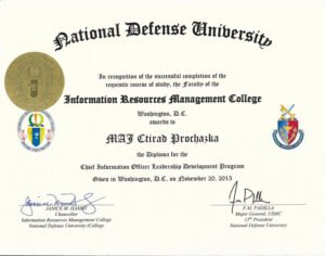 Diplom Ctirada Procházky Chief Information Officer Leadership Development Program